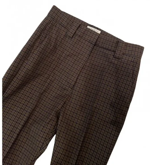 SANDRO Brown Trousers size 42 FR in cotton